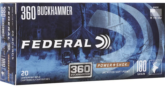 FED POWER-SHOK 360BUCK 180GR 20/10 - Ammunition